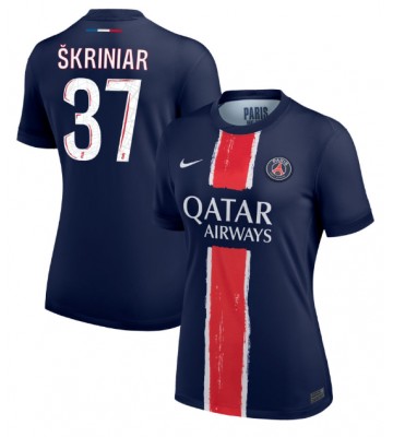 Paris Saint-Germain Milan Skriniar #37 Hemmatröja Kvinnor 2024-25 Kortärmad